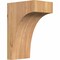 Ekena Millwork Huntington Smooth Corbel, Western Red Cedar, 5 1/2"W x 8"D x 12"H COR06X08X12HUN00SWR - alternate 1
